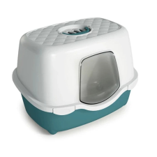  Trés Chic Fedeles Macska Wc 56x39x39cm Fehér/Zöld macskatoalett