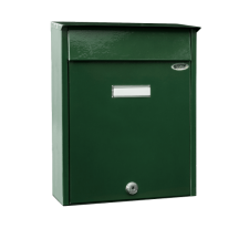 Trezor POSTALÁDA KÜLTÉRI 33,5X27X10 CM ZÖLD II. postaláda