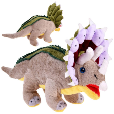 Triceratops Plüss Dino Játék 30cm plüssfigura