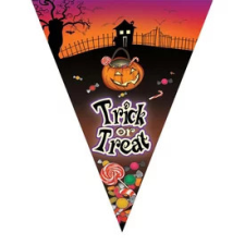  Trick or Treat Halloweeni zászlófüzés 5m party kellék
