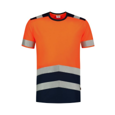 TRICORP ADLT01 HIGH VIS BICOLOR Jól láthatósági póló (narancs, XXL)