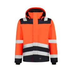 TRICORP ADLT51 MIDI PARKA HIGH VIS BICOLOR Jól láthatósági kabát (narancs, 3XL)