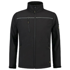 TRICORP ADLT53 LUXURY Softshell kabát (fekete, 3XL)