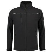 TRICORP ADLT53 LUXURY Softshell kabát (fekete, XL) munkaruha