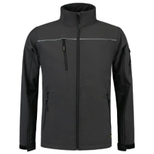 TRICORP ADLT53 LUXURY Softshell kabát (sötétszürke, XL) munkaruha