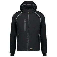 TRICORP ADLT54 TECH SHELL dzseki (fekete, 4XL)