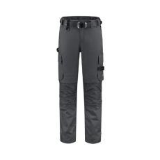 TRICORP ADLT62 TWILL CORDURA STRETCH Munkanadrág (sötétszürke, 44, hosszított)