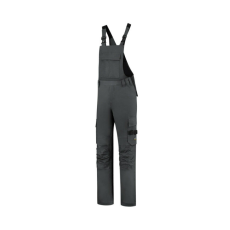 TRICORP Bib &amp; Brace Twill Cordura kantáros munkanadrág unisex sötétszürke 56