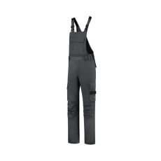 TRICORP Bib &amp; Brace Twill Cordura kantáros munkanadrág unisex sötétszürke 58