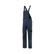 TRICORP Bib &amp; Brace Twill Cordura kantáros munkanadrág unisex tengerészkék 60