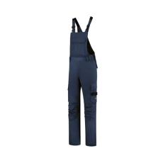 TRICORP Kantáros munkanadrág unisex Bib & Brace Twill Cordura T67 tengerészkék 44 méret