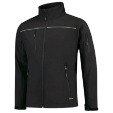 TRICORP Luxury Softshell softshell kabát unisex fekete 3XL munkaruha