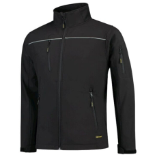 TRICORP Luxury Softshell softshell kabát unisex fekete 4XL