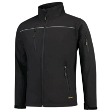 TRICORP Luxury Softshell softshell kabát unisex fekete L munkaruha
