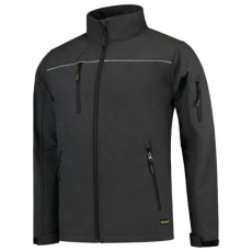 TRICORP Luxury Softshell softshell kabát unisex sötétszürke 3XL