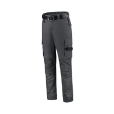 TRICORP Munkanadrág unisex Work Pants Twill Cordura Stretch T62 sötétszürke 60 méret