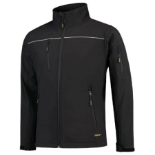 TRICORP Softshell kabát unisex Luxury Softshell T53 fekete L méret munkaruha