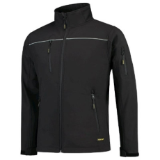 TRICORP Softshell kabát unisex Luxury Softshell T53 fekete S méret