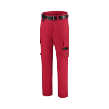 TRICORP Work Pants Twill munkanadrág unisex piros 55 munkaruha
