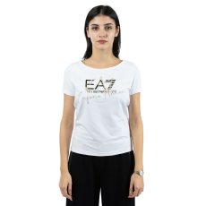  Tricou Emporio Armani EA7 vonatlogó sorozat W kézzel írt póló Cossover 3DTT26TJFKZ00101 A Alb S
