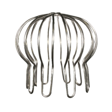 TRICOX MR2 madárvédő rács inox 110mm hűtés, fűtés szerelvény