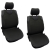 Trikó üléshuzat 2db-os fekete Hagyományos UL-TRIKÓ BK