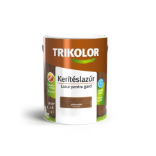 Trikolor kerítéslazúr paliszander 5 l - Trilak favédőszer és lazúr