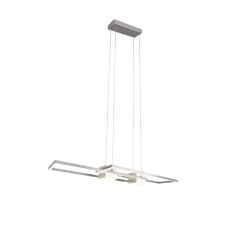 Trio Albany matt nikkel LED függesztett lámpa (TRI-347710407) LED 1 izzós IP20 világítás