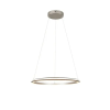 Trio Amador matt nikkel LED függesztett lámpa (TRI-331019107) LED 1 izzós IP20