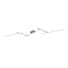 Trio Arvin matt nikkel LED mennyezeti lámpa (TRI-628410507) LED 1 izzós IP20 világítás