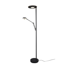 Trio Barrie fekete LED állólámpa (TRI-424210332) LED 2 izzós IP20 világítás