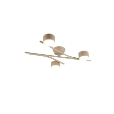 Trio Coda bézs mennyezeti lámpa (TRI-669000343) GX53 3 izzós IP20 világítás