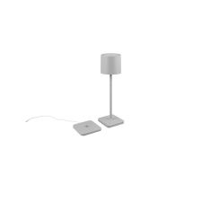 Trio Fernandez szürke LED kültéri asztali lámpa (TRI-R54096177) LED 1 izzós IP54 kültéri világítás