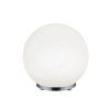 Trio George króm-fehér LED asztali lámpa (TRI-R52211106) LED 1 izzós IP20