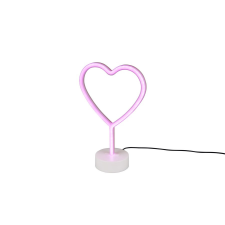 Trio Heart fehér gyerek LED asztali lámpa (TRI-R55210101) LED 1 izzós IP20 világítás