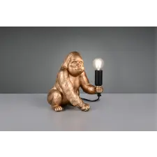Trio Kong arany gorilla asztali lámpa (TRI-R56611079) E14 1 izzós IP20 világítás
