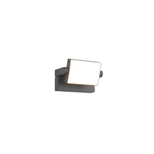 Trio LED Kültéri falilámpa anyaga aluminium 1X10W 1000Lm 3 kültéri világítás