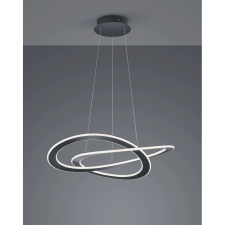 TRIO LIGHTING 321710142 Oakland 52W 5650lm 3000K antracit függesztett lámpatest világítás