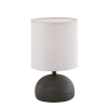 Trio Luci barna-fehér asztali lámpa (TRI-R50351026) E14 1 izzós IP20