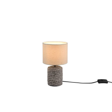 Trio Mala asztali lámpa barna E14 1 izzós világítás