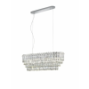 Trio MALIZIA 367601006 kristály függeszték, 10x40W E14