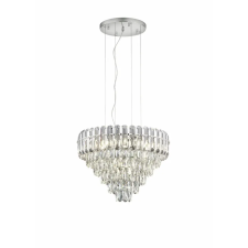 Trio MALIZIA 367601206 kristály függeszték, 12x40W E14 világítás