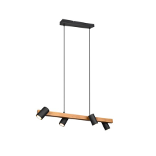 Trio Marley fekete-barna függesztett lámpa (TRI-312490432) GU10 4 izzós IP20 világítás