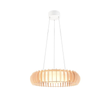 Trio Monte fehér-natúr LED függesztett lámpa (TRI-R32171930) LED 1 izzós IP20 világítás