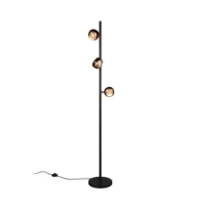 Trio Orbit fekete-kávé LED állólámpa (TRI-444410332) LED 3 izzós IP20 világítás