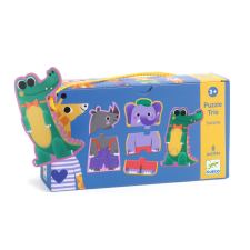 Trió puzzle - Dzsungel hangjai, 24 db-os - Jungle melody puzzle, kirakós