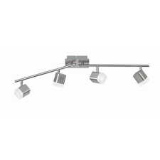 Trio Roubaix matt-nikkel LED mennyezeti spotlámpa (TRI-R82154107) LED 4 izzós IP20 világítás