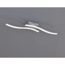 Trio Route mennyezeti lámpa szatin króm, fehér LED 2x500lm 3000K világítás