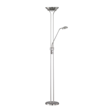 Trio Spock matt nikkel LED állólámpa (TRI-R42292107) LED 2 izzós IP20 világítás