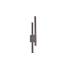 Trio TAWA 221460242 kültéri falilámpa, 2x9W LED, 3000K, 900 lm, IP54